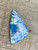 Free Form Sky Plume Agate Sterling Silver Ring
