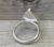 Teardrop Monarch Sterling Opal Sterling Silver Ring Sizes 7-8