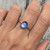 Ice Blue Pink Faceted Aurora Opal Quartz Doublet Sterling Silver Ring Size 9.5-10.5