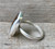 Oval White Mother of Pearl Tiger Eye Golden Pyrite Black Onyx Inlay Sterling Silver Ring