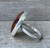 Large Oval Mahogany Obsidian Sterling Silver Statement Ring