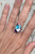 Free Form Multi Stone Turquoise Inlay Sterling Silver Ring Made to Order