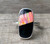 Cushion Cut Pink Coral Bello Opal and Ceramic Inlay Stone Sterling Silver Statement Ring  Sizes 7.75-8.75