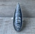 Rocker Statement Teardrop Orthoceras Fossil Skeleton Sterling Silver Ring Size 7.5-8.5