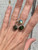 Stunning Tri Stone Labradorite Sterling Silver Statement Ring