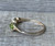 14 Karat Gold Plated Peridot Labradorite Smoky Quartz Ring