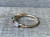 14 Karat Gold Plated Iolite Garnet Topaz Quartz Labradorite Vintage Ring