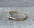 14 Karat Gold Plated Abalone Topaz Doublet with Cubic Zirconia Diamond Accents Ring
