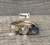 14 Karat Gold Plated Rutilated Quartz Ring Size 5