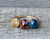 14 Karat Gold Plated Rutilated Quartz Ring Size 6