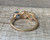14 Karat Gold Plated Rutilated Quartz Ring Size 8