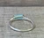 Mixed Metals Blue Rutilated Quartz Sterling Silver Gold Plated Ring and Earrings 