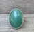 Large Oval 20mm x 15mm Green Aventurine Sterling Silver Ring