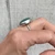 Large Oval 20mm x 15mm Green Aventurine Sterling Silver Ring