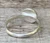 Edgy Rainbow Hematite 10mm Round Sterling Silver Ring