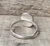 Elegant Faceted Blue Kyanite Sterling Silver Ring Size 6-7