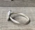 Made to Order Dainty Faceted Ocean Jasper Sterling Silver Ring