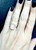 Romantic Light Pink Cushion Cut Birthstone Ring in Sterling Silver