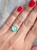 Pink or Aqua Blue Round Faceted Chalcedony Sterling Silver Ring