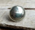 Mixed Metal Large Round Pyrite Statement Ring