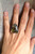 Large Triangle Rainbow Labradorite Ring of Protection and Balance 
