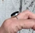 Oval Black Onyx Sterling Silver Solitaire Ring with Serrated Setting
