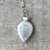 Elegant Flashy Blue Teardrop or Pear Shaped Moonstone Pendant Sterling Silver Necklace | Moonstone Necklace | Silver Necklace | Birthstone
