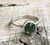 Elegant Small Round Tourmaline Sterling Silver Solitaire Ring | Tourmaline Ring | Engagement Ring | Promise Ring | Wedding Ring