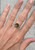 Faceted Flashy Labradorite Round Sterling Silver Ring of Protection
