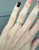 Solitaire Moonstone Ring with 14K Gold Filled Ring Band