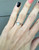 Solitaire Moonstone Ring with 14K Gold Filled Ring Band