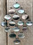 Horizontal White or Black Mother of Pearl Oval Sterling Silver Ring 