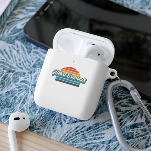 Gilded Retro Sun AirPods and AirPods Pro Case Cover