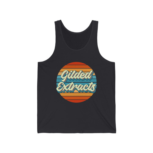 Gilded Retro Sun Tank-Top