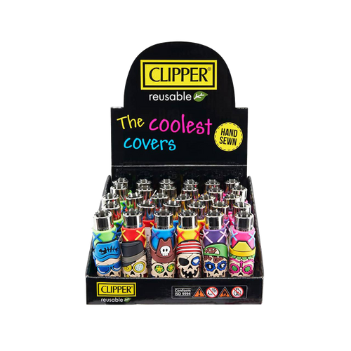 Clipper Lighters - Pop Skulls