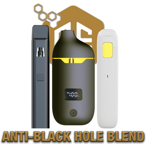 The Gilded ANTI-Black Hole Blend