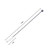 7.4" Stainless Steel Mixing Tool
