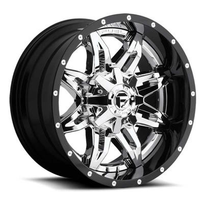 Fuel Off-Road Lethal Wheel - 2-Pc. Chrome - XTP Diesel & Offroad