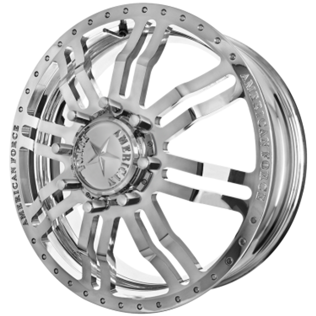 American Force Rebel Direct Bolt-On Dually Wheels - XTP Diesel & Offroad 22.5 Direct Bolt On Dually Wheels