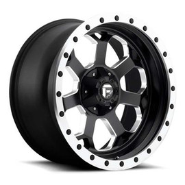Fuel Off-Road Savage Wheel - Matte Black & Milled Fuel Off-Road Savage Wheel - Matte Black & Milled
