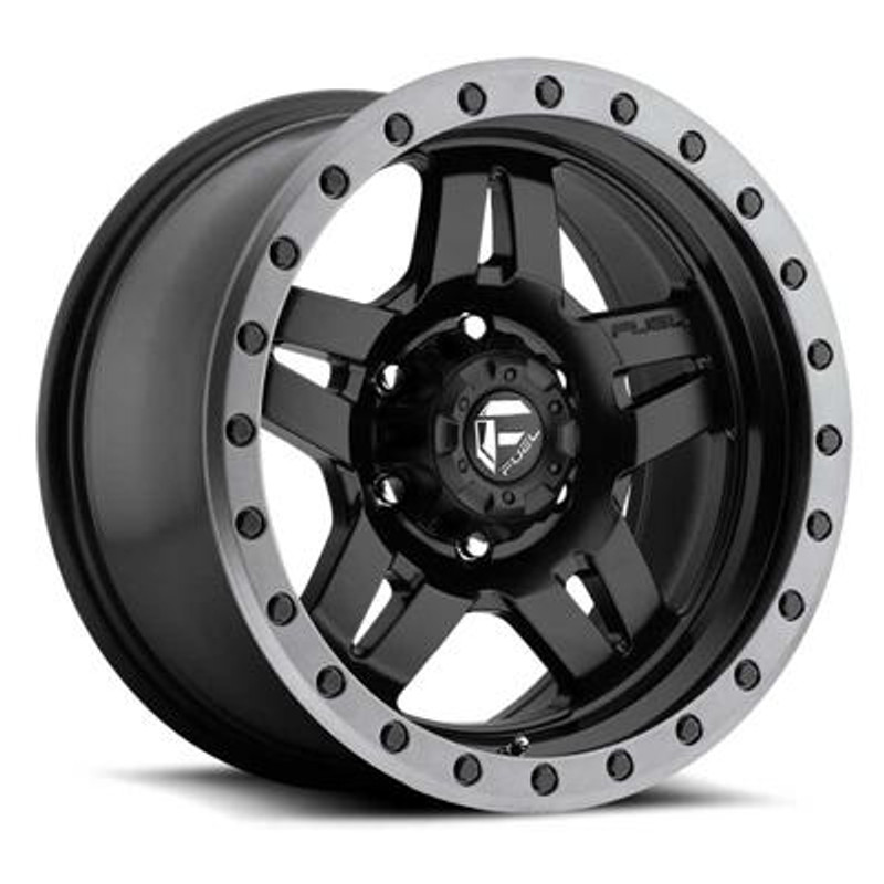 Fuel Off-Road Anza Wheel  - Matte Black w/ Anthracite Ring