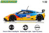 Scalextric McLaren F1 GTR FIA GT Nurburgring 1/32 slot car side view