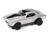 Auto World ThunderJet 1968 Pontiac Firebird silver HO slot car