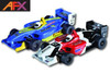 AFX Mega-G+ Formula 2 pack HO scale slot cars