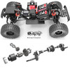 Redcat Ascent-18 brushless 1/18 rock crawler chassis & metal drivetrain