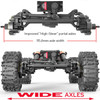 Redcat Ascent-18 APEX brushless 1/18 RC rock crawler portal axles
