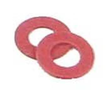 Kadee HO #208 red insulating fiber washers (48)