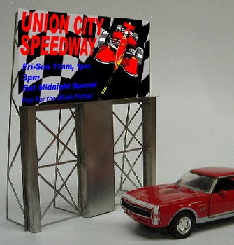 Miller Engineering Union City Speedway animated billboard 8481