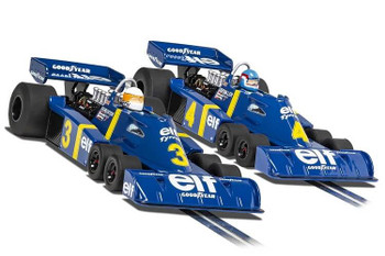 Scalextric Tyrrell P34 1976 Swedish Grand Prix Limited Edition 1:32 slot car twin pack C4084A Scalextric Tyrrell P34 1976 Swedish Grand Prix Limited Edition 1:32 slot car twin pack C4084A