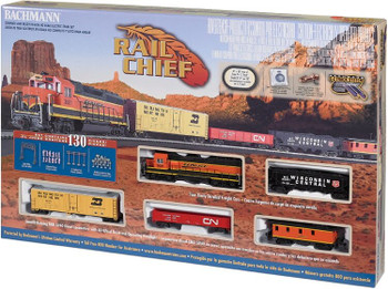 Bachmann Rail Chief HO scale train set box 00706